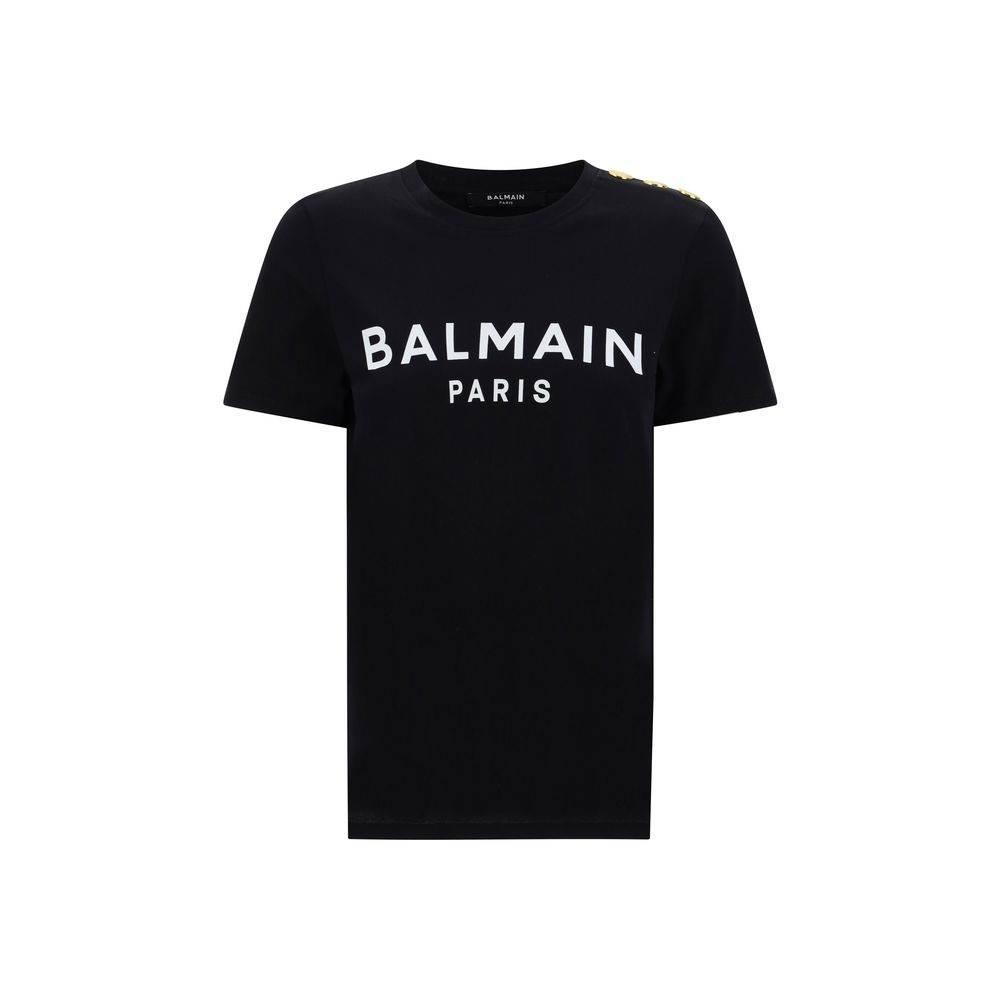 Balmain Logoed T-Shirt - Hilstor