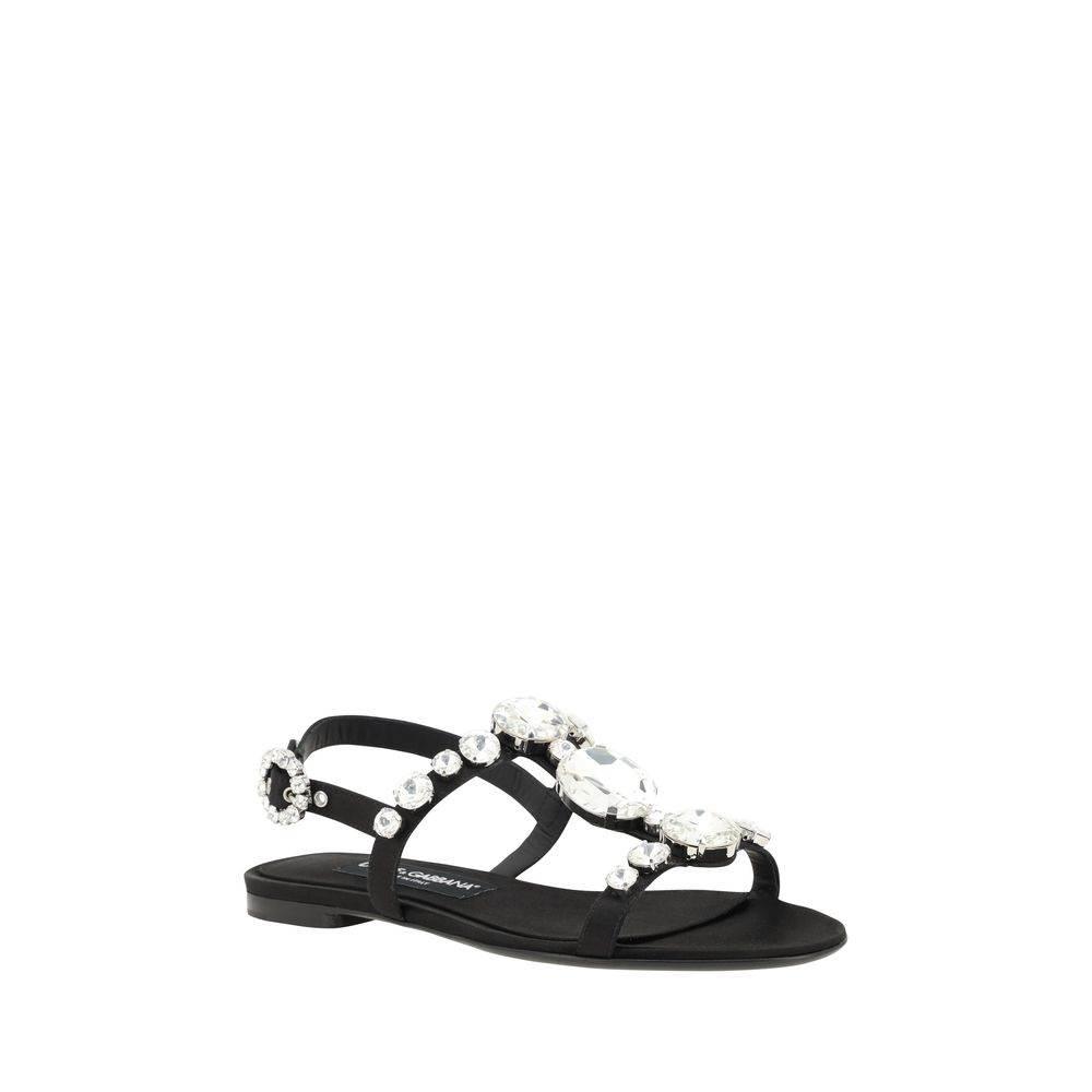 Dolce & Gabbana Jeweled Sandals - Hilstor