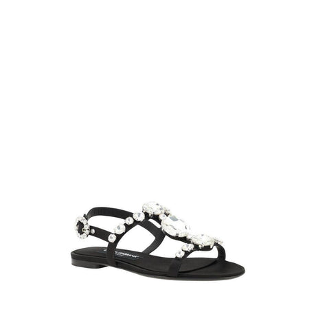 Dolce & Gabbana Jeweled Sandals - Hilstor