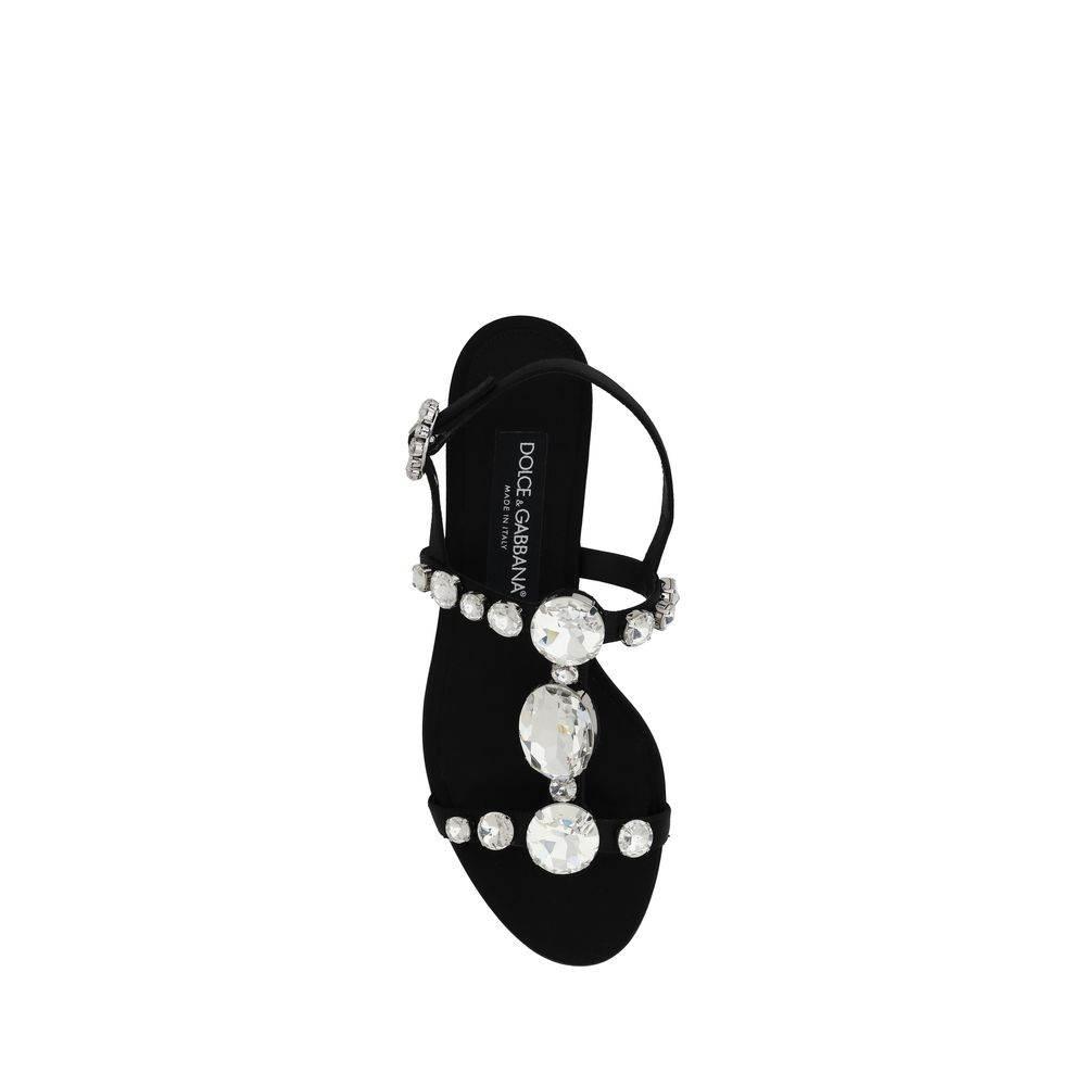 Dolce & Gabbana Jeweled Sandals - Hilstor