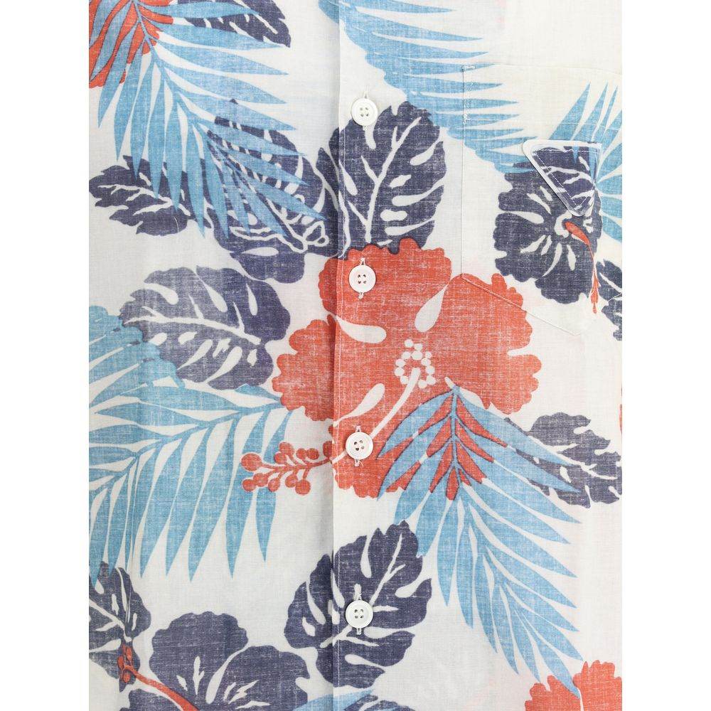 Prada Batista Ibiscus Shirt - Hilstor