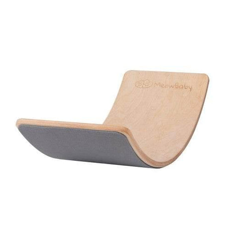 MeowBaby® Balance Board for Kids – 80x30 cm, Montessori-Inspired Wooden Balancer, Made in Europe - Hilstor