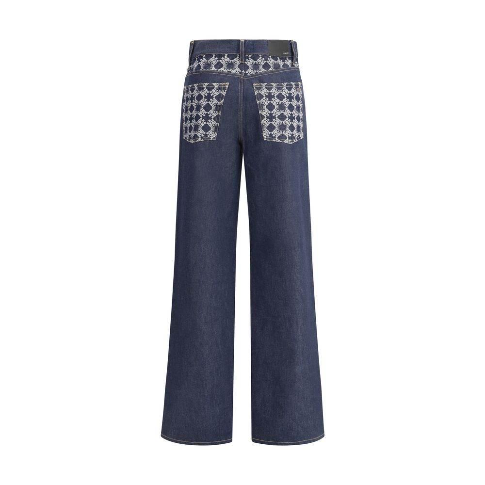 Amiri Wide leg Jeans - Hilstor