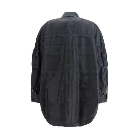 The Attico Fern Denim Jacket - Hilstor