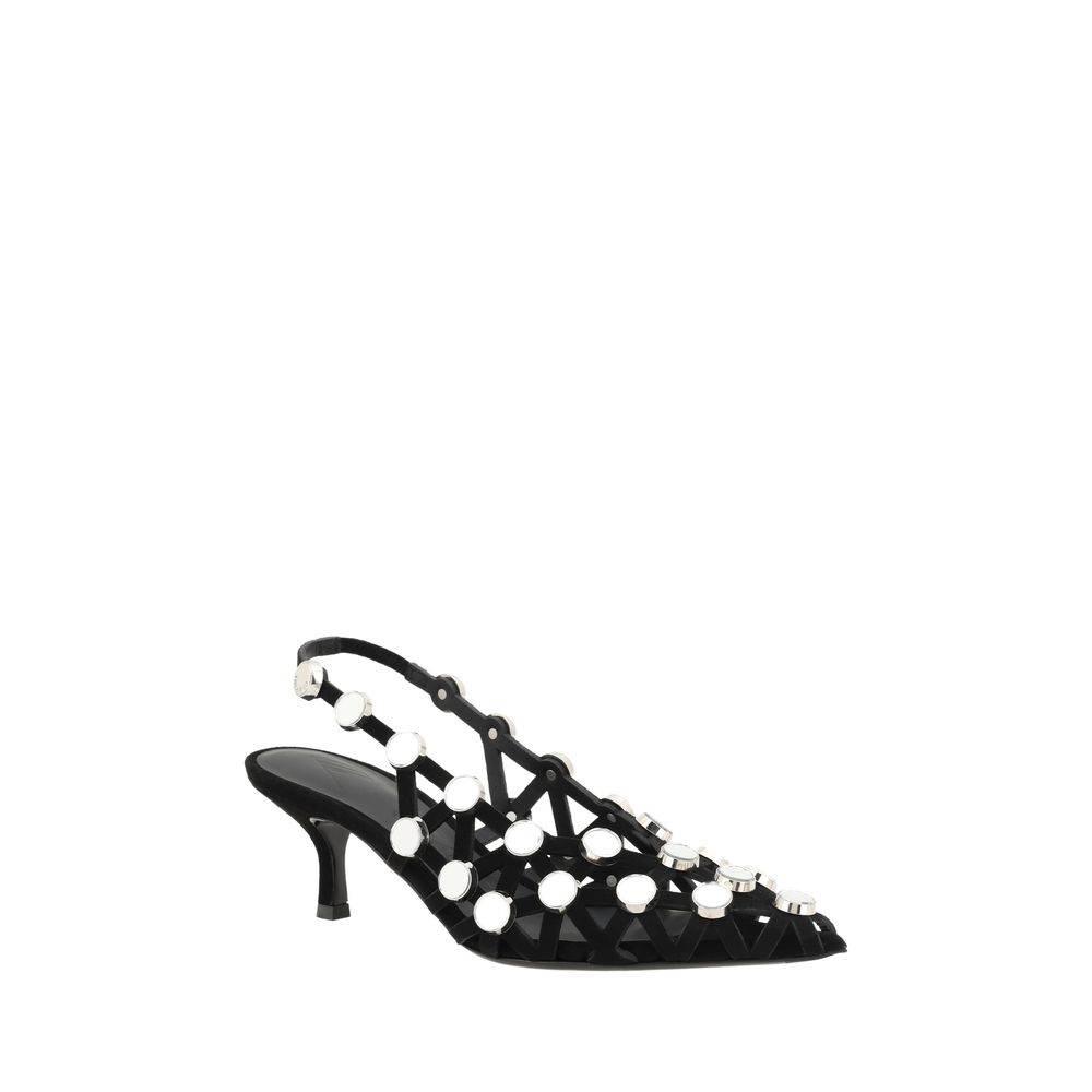 The Attico Grid Pumps - Hilstor