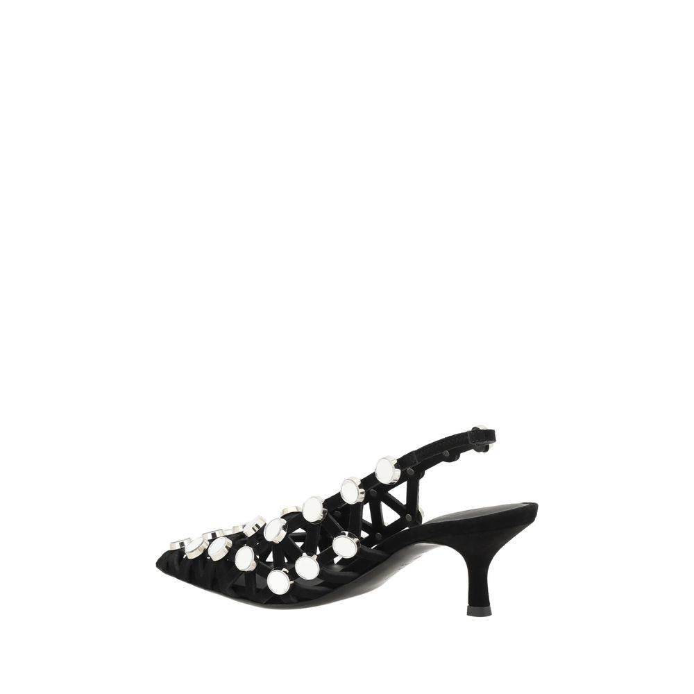 The Attico Grid Pumps - Hilstor