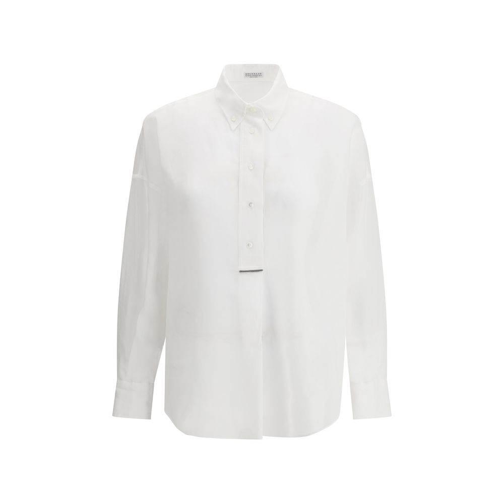 Brunello Cucinelli Semi-transparent Shirt - Hilstor