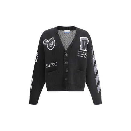 Off-White Varsity Cardigan - Hilstor