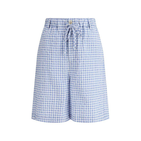 Marni knee-length Vichy Shorts - Hilstor