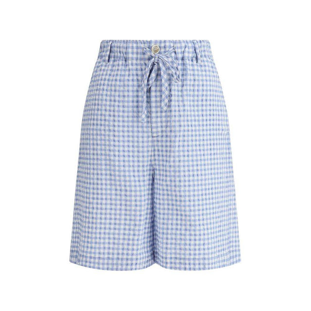 Marni knee-length Vichy Shorts - Hilstor