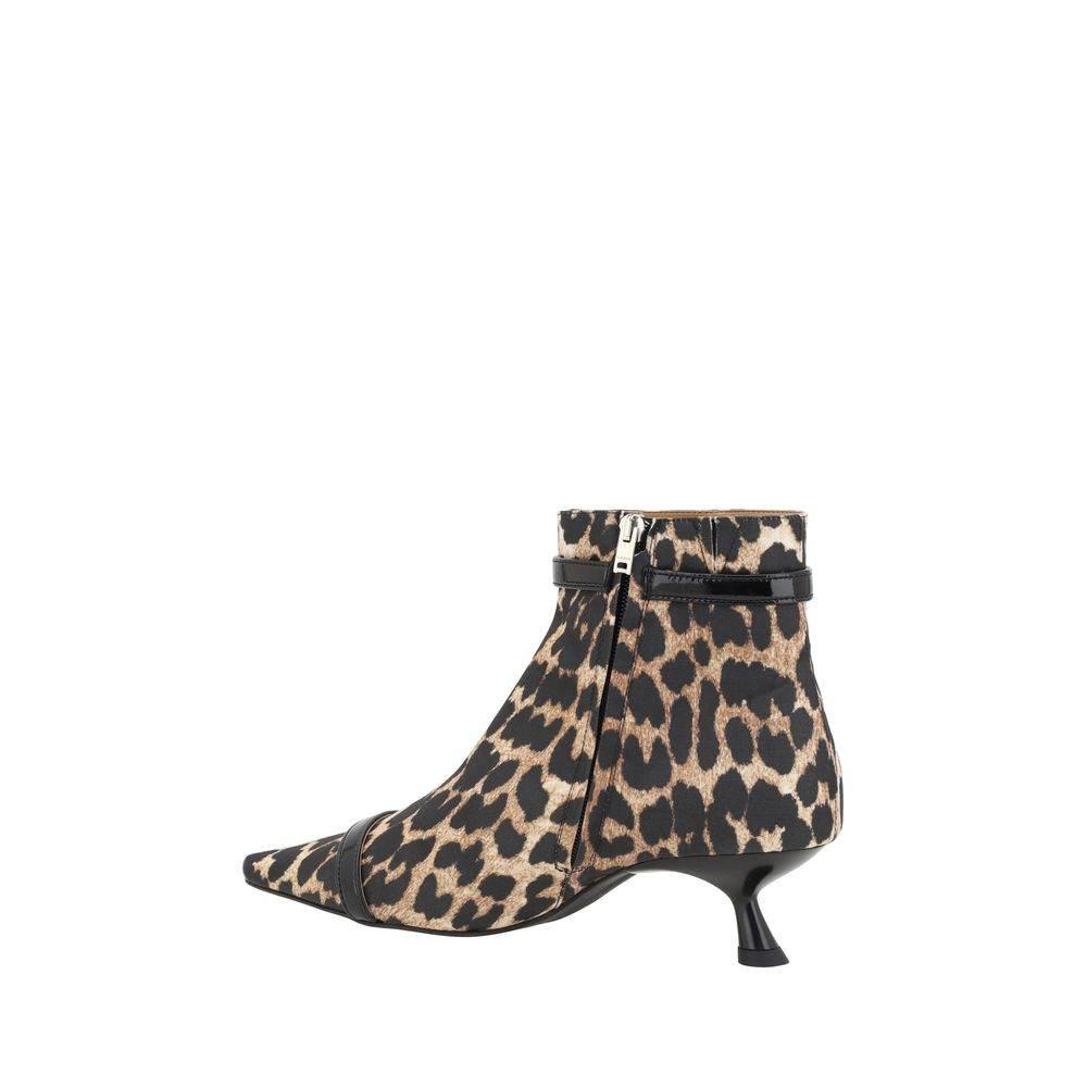 Ganni Eyelets Ankle Boots - Hilstor