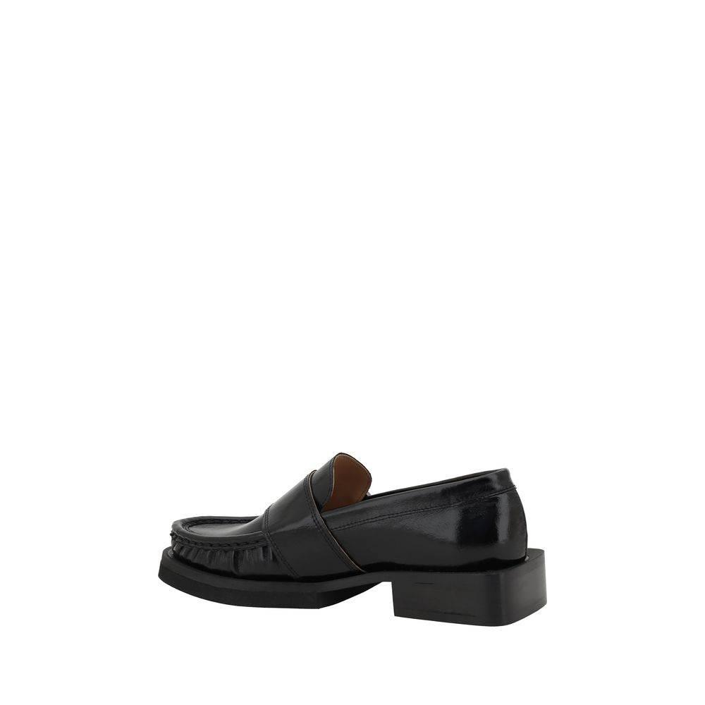 Ganni Feminine Buckle Loafers - Hilstor
