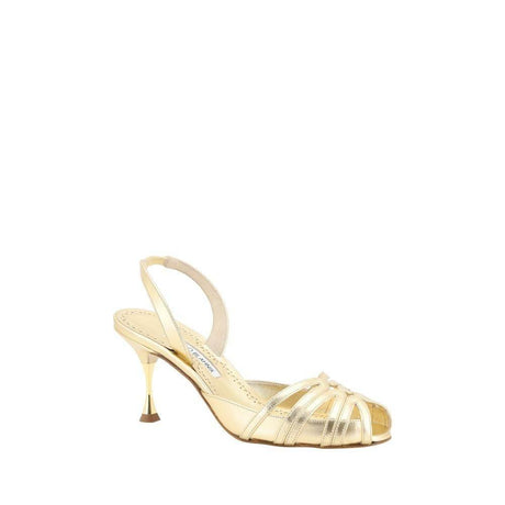 Manolo Blahnik Makanaksli Nappa Sandals - Hilstor