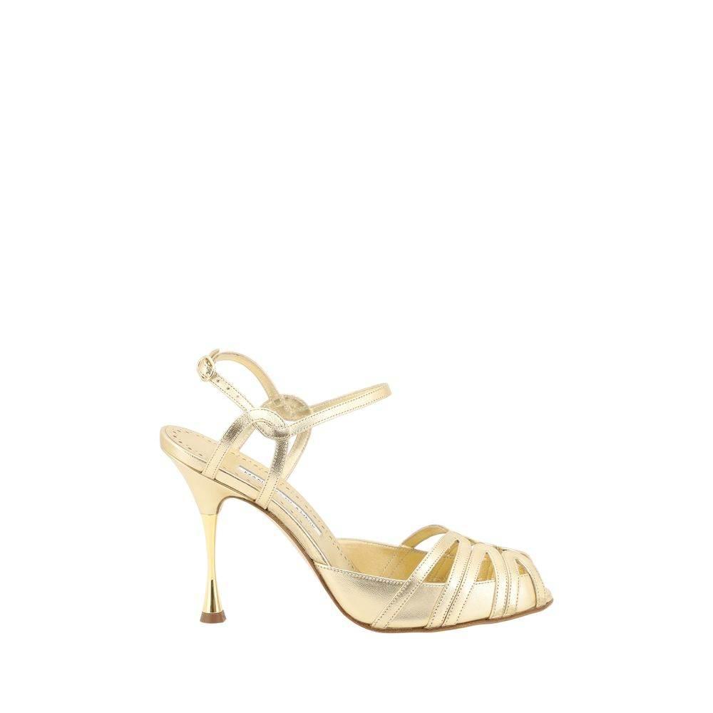 Manolo Blahnik Makanak Nappa Sandal - Hilstor
