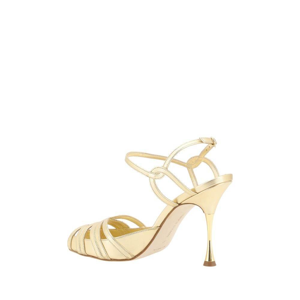 Manolo Blahnik Makanak Nappa Sandal - Hilstor