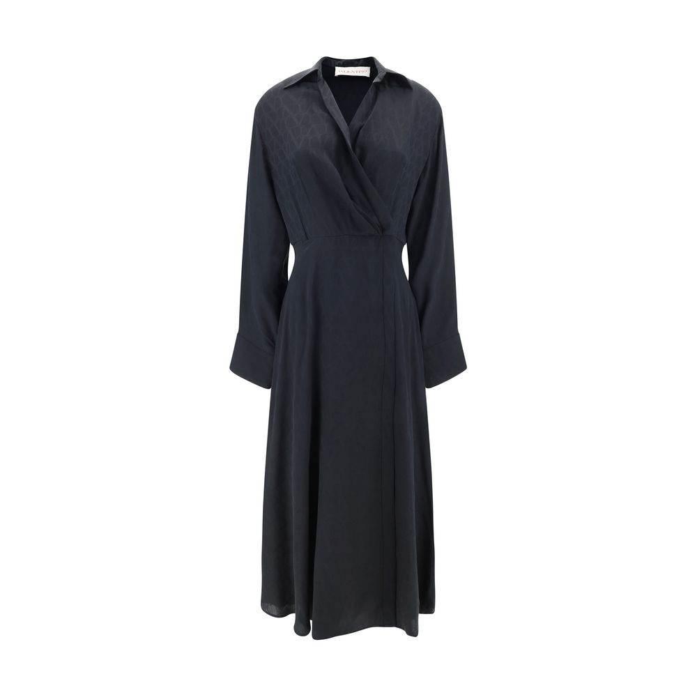 Valentino Toile Iconographe Chemisier Dress - Hilstor