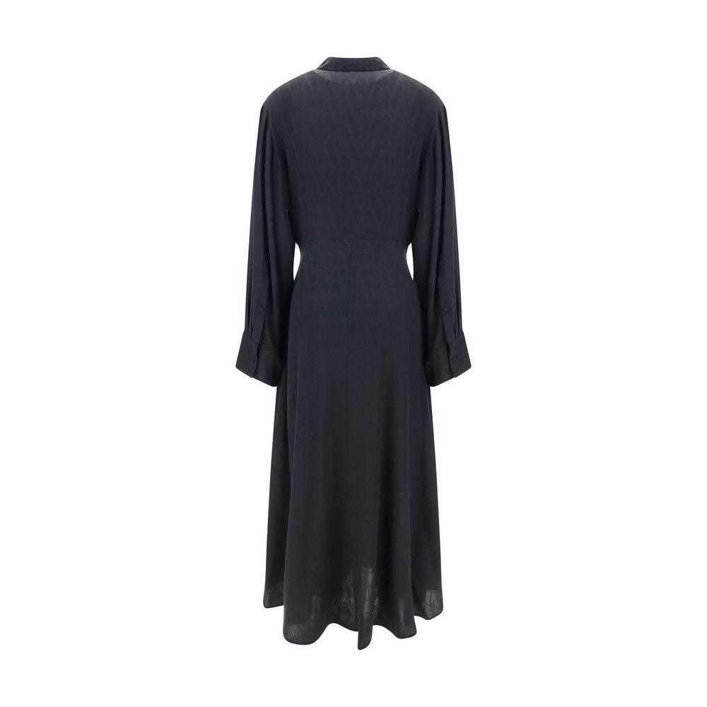 Valentino Toile Iconographe Chemisier Dress - Hilstor