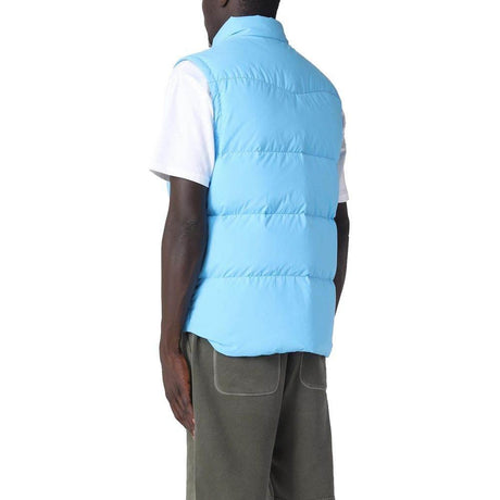 Woolrich Light Blue Polyester Vest - Hilstor