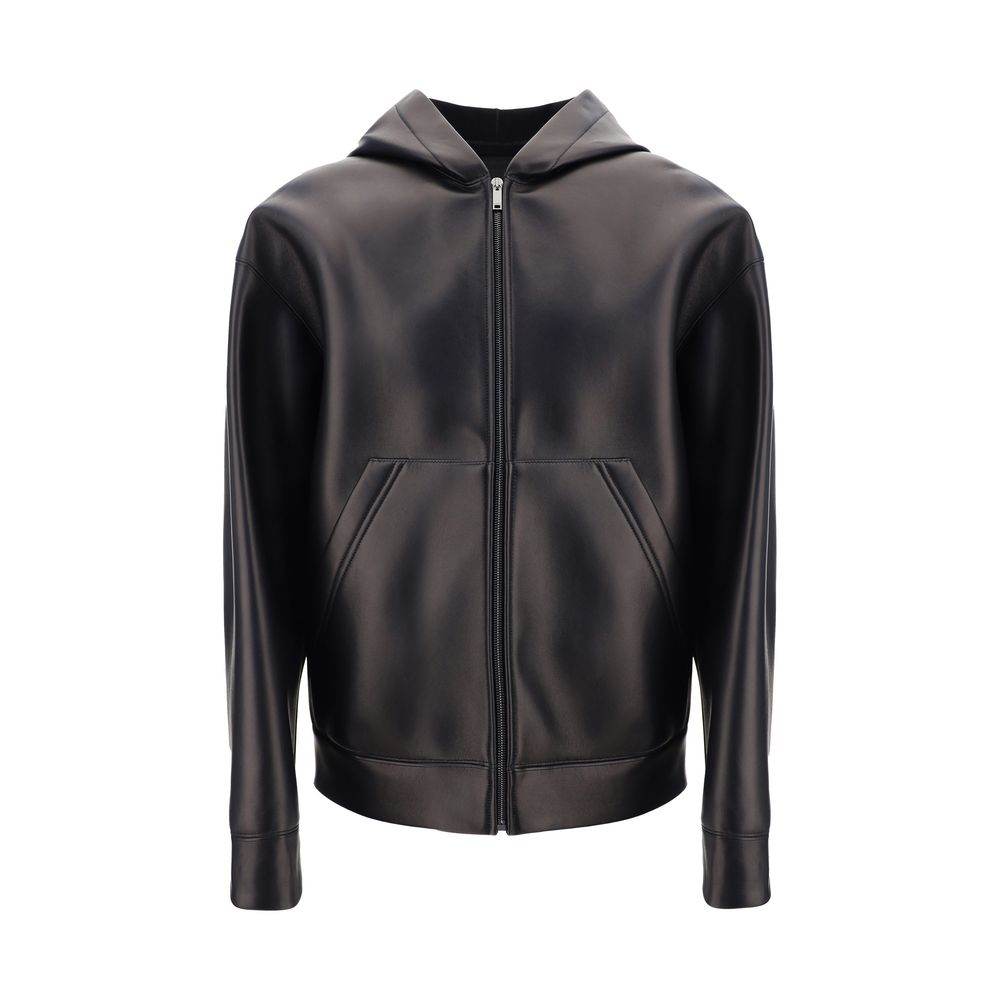 Valentino Leather Jacket - Hilstor