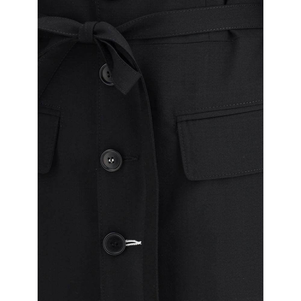 MM6 Wool Trenchcoat - Hilstor