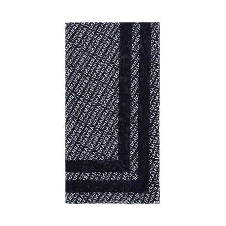 Armani Exchange Black Modal Scarf - Hilstor