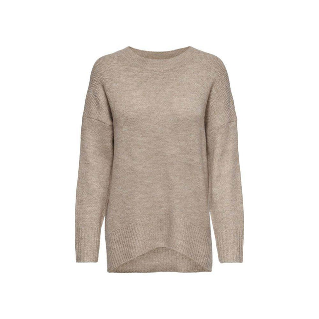Only Beige Acrylic Sweater - Hilstor