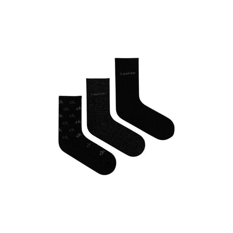 Calvin Klein Black Cotton Tights & Sock - Hilstor
