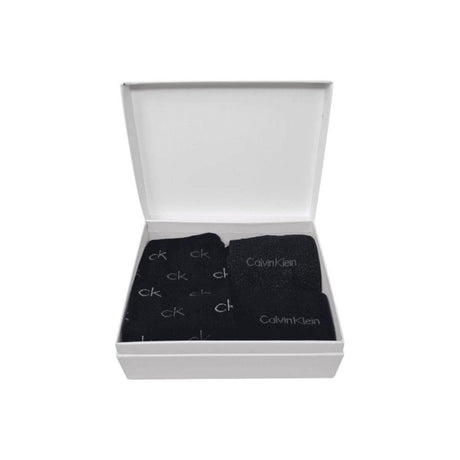 Calvin Klein Black Cotton Tights & Sock - Hilstor