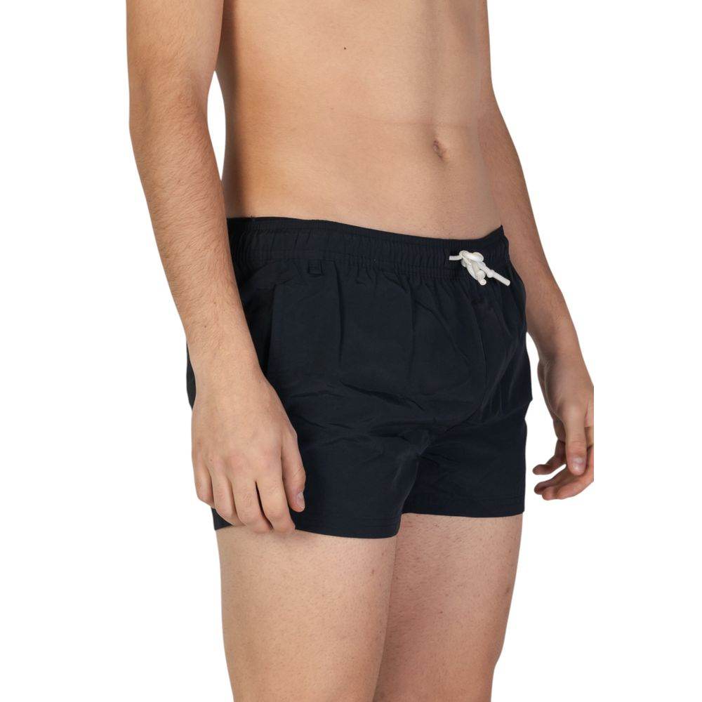 Hamaki-Ho Black Polyester Swimwear - Hilstor