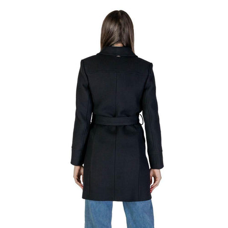 Morgan De Toi Black Wool Jackets & Coat - Hilstor