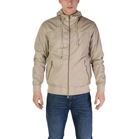 Hamaki-Ho Beige Nylon Jacket - Hilstor