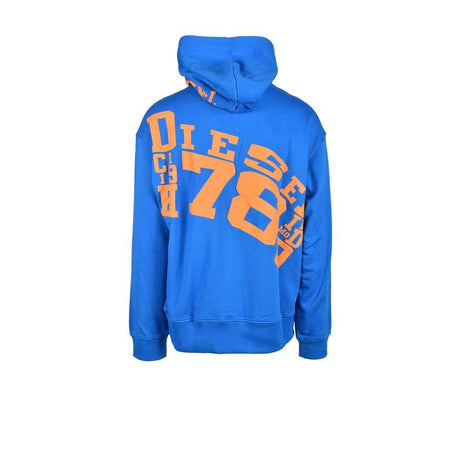 Diesel Blue Cotton Sweater - Hilstor