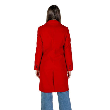 Vero Moda Red Polyester Jackets & Coat - Hilstor