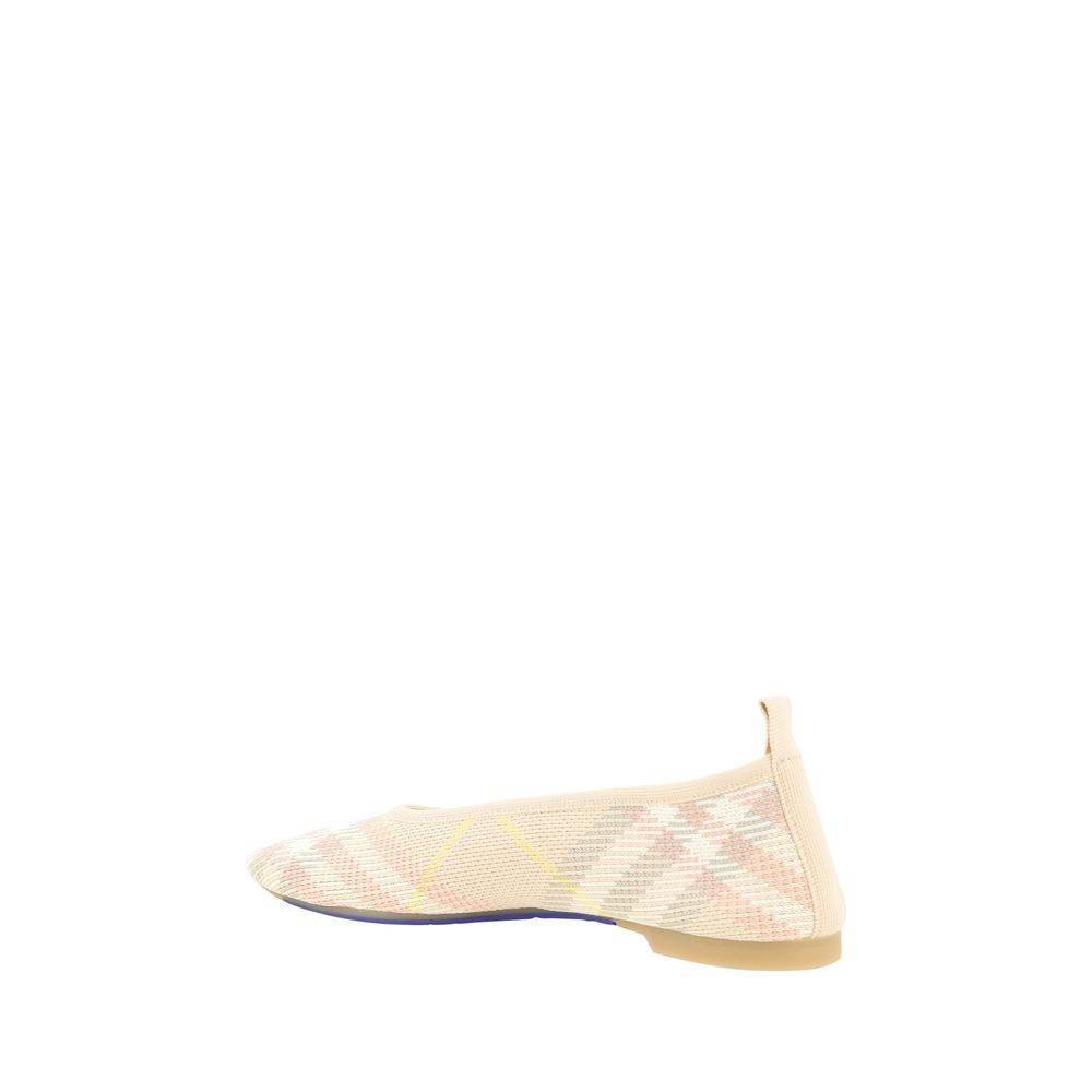Burberry Archivio Check Ballerinas - Hilstor