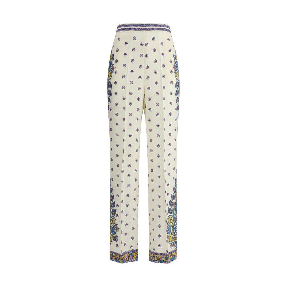 Etro Paisley Print Pants - Hilstor