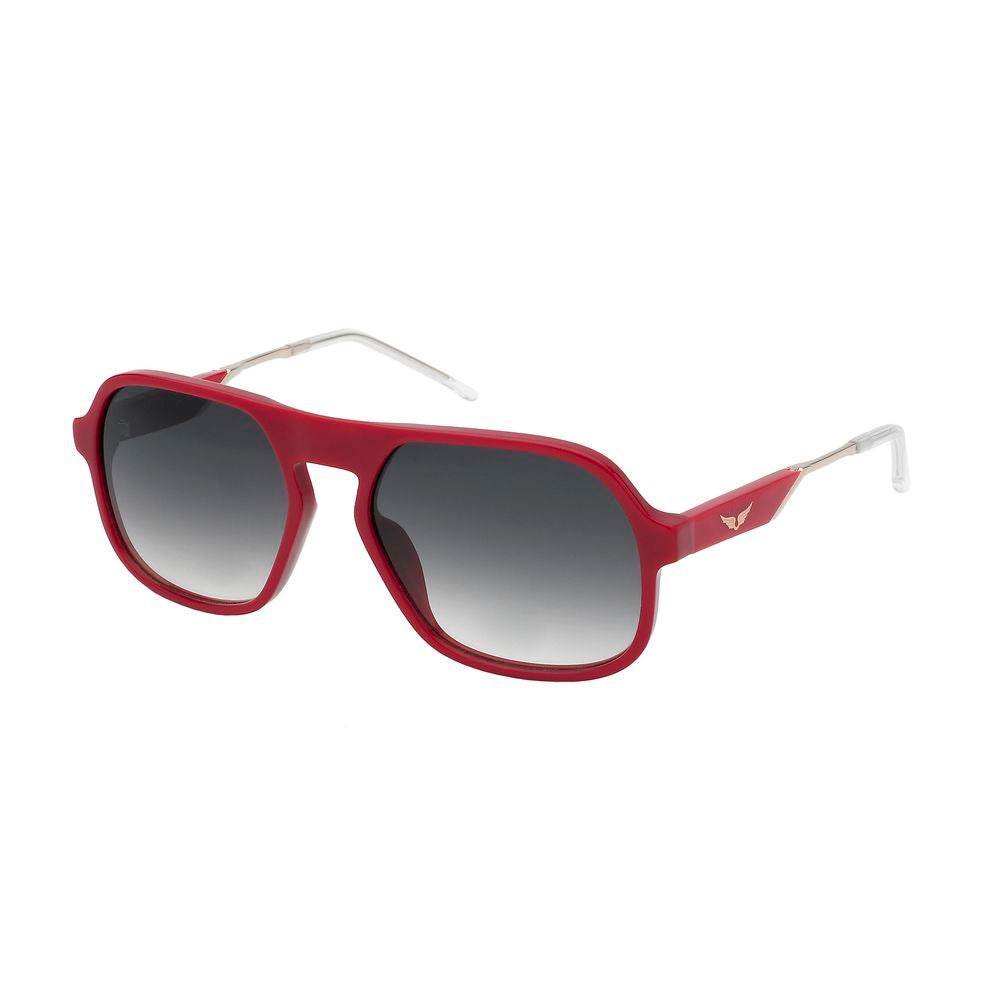Zadig & Voltaire Red Acetate Sunglasses - Hilstor