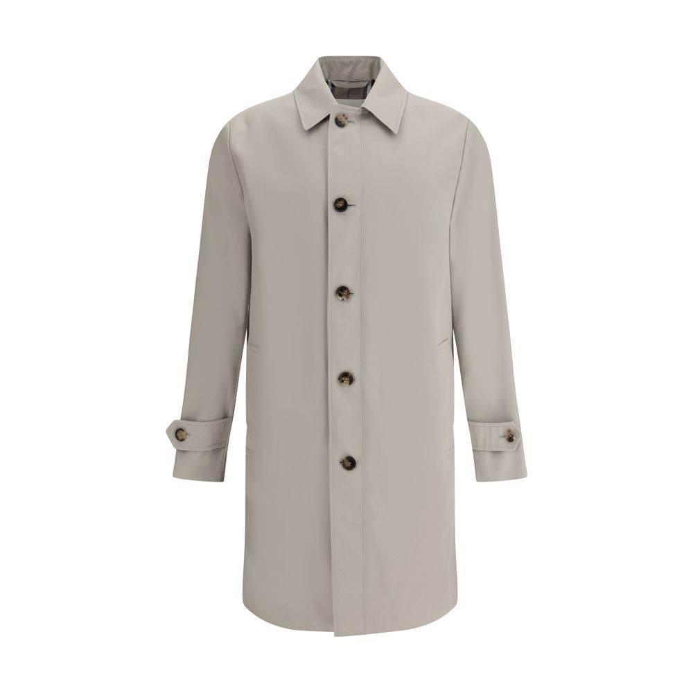 Burberry Breasted Coat - Hilstor