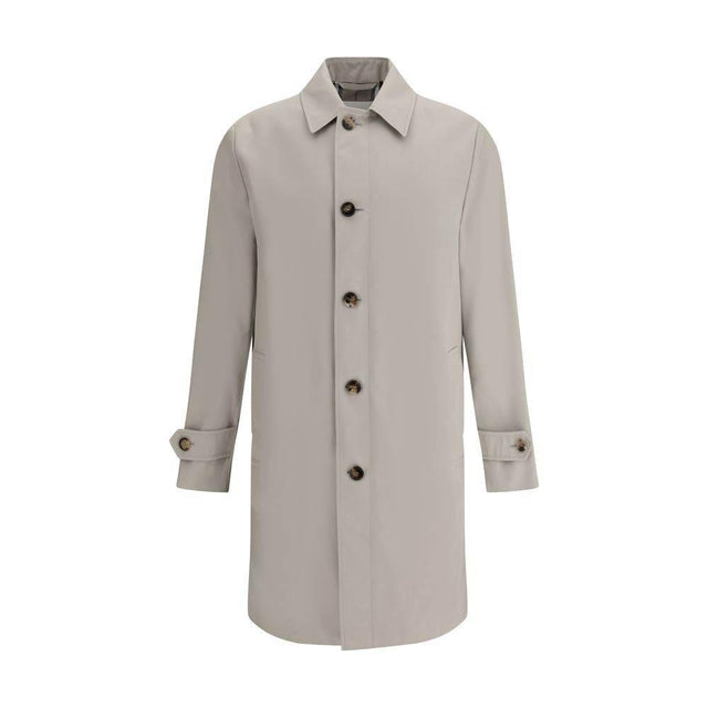 Burberry Breasted Coat - Hilstor