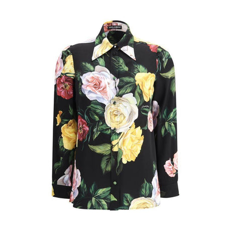 Dolce & Gabbana Rose and peony print Shirt - Hilstor