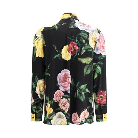 Dolce & Gabbana Rose and peony print Shirt - Hilstor