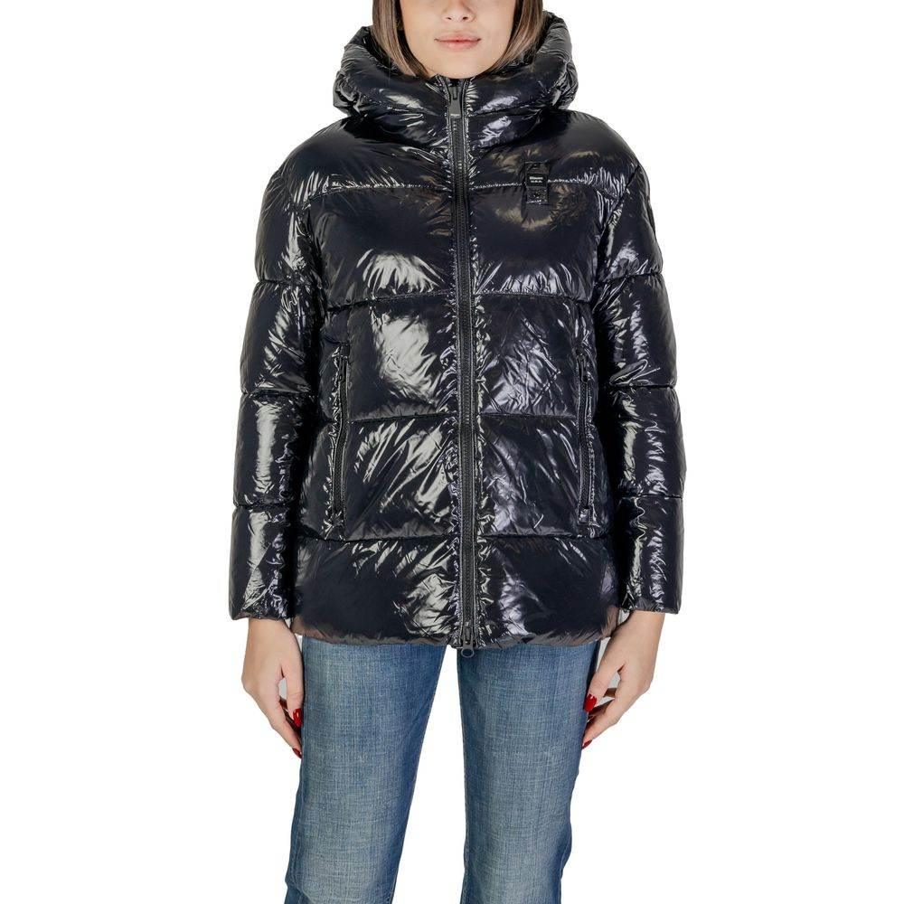 Blauer Black Polyamide Jackets & Coat - Hilstor