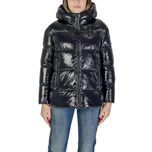 Blauer Black Polyamide Jackets & Coat - Hilstor
