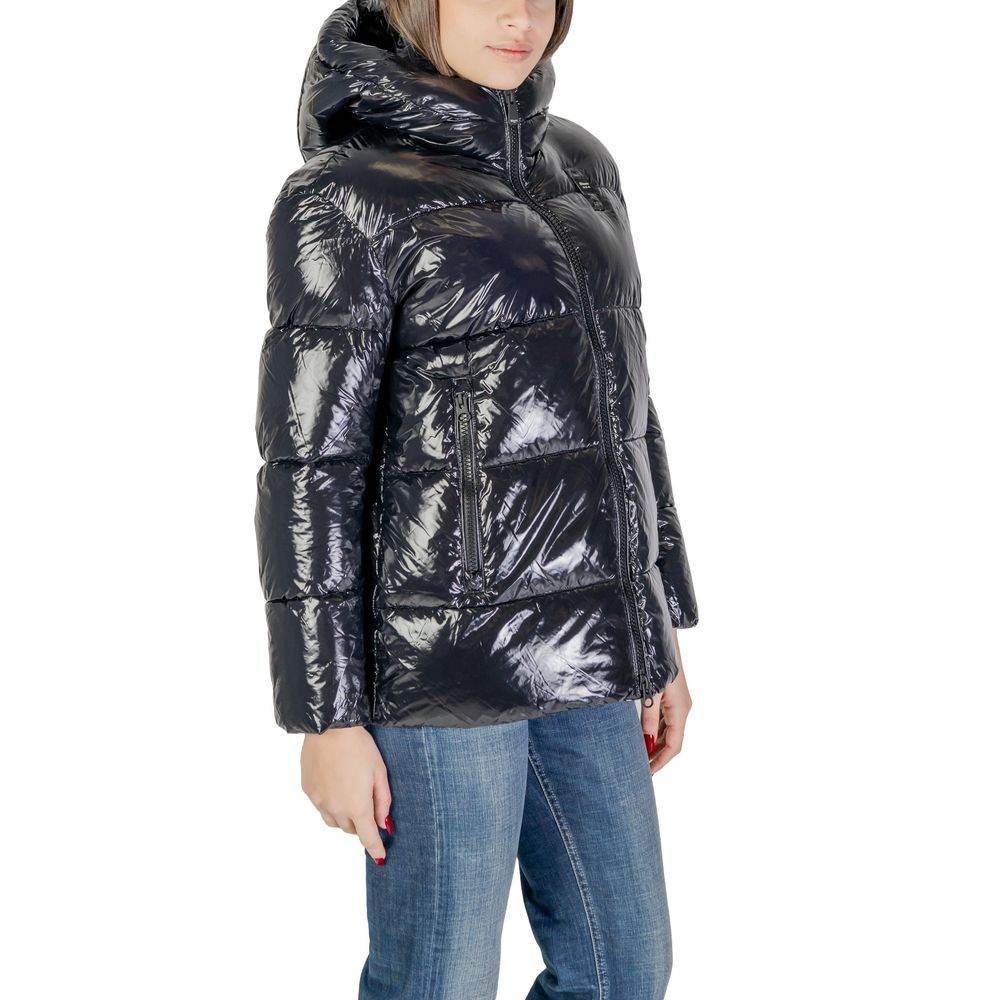 Blauer Black Polyamide Jackets & Coat - Hilstor