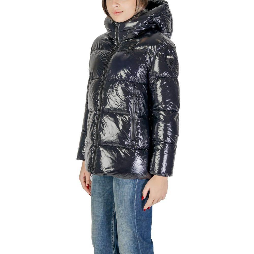 Blauer Black Polyamide Jackets & Coat - Hilstor