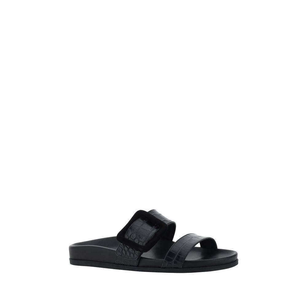 Manolo Blahnik Mayfu Sandals - Hilstor