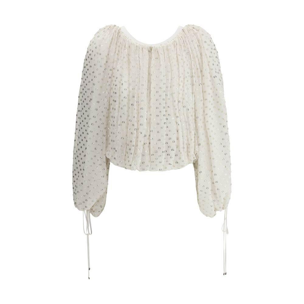 Chloé Off-Shoulder Shirt - Hilstor