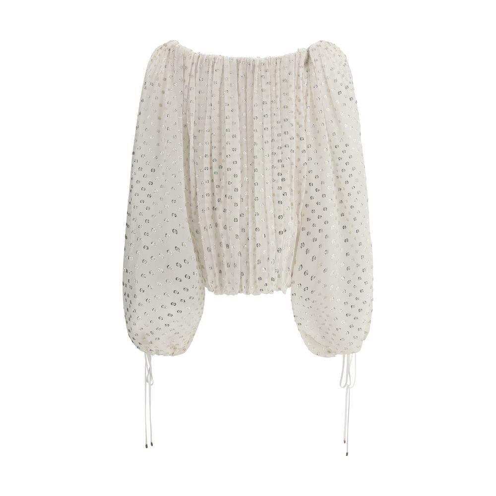 Chloé Off-Shoulder Shirt - Hilstor