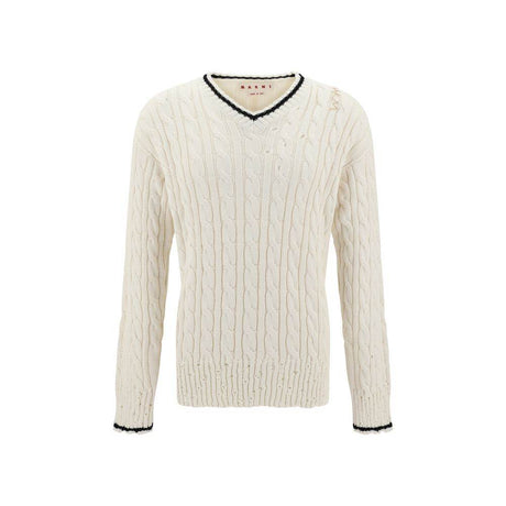Marni V Neck Sweater - Hilstor