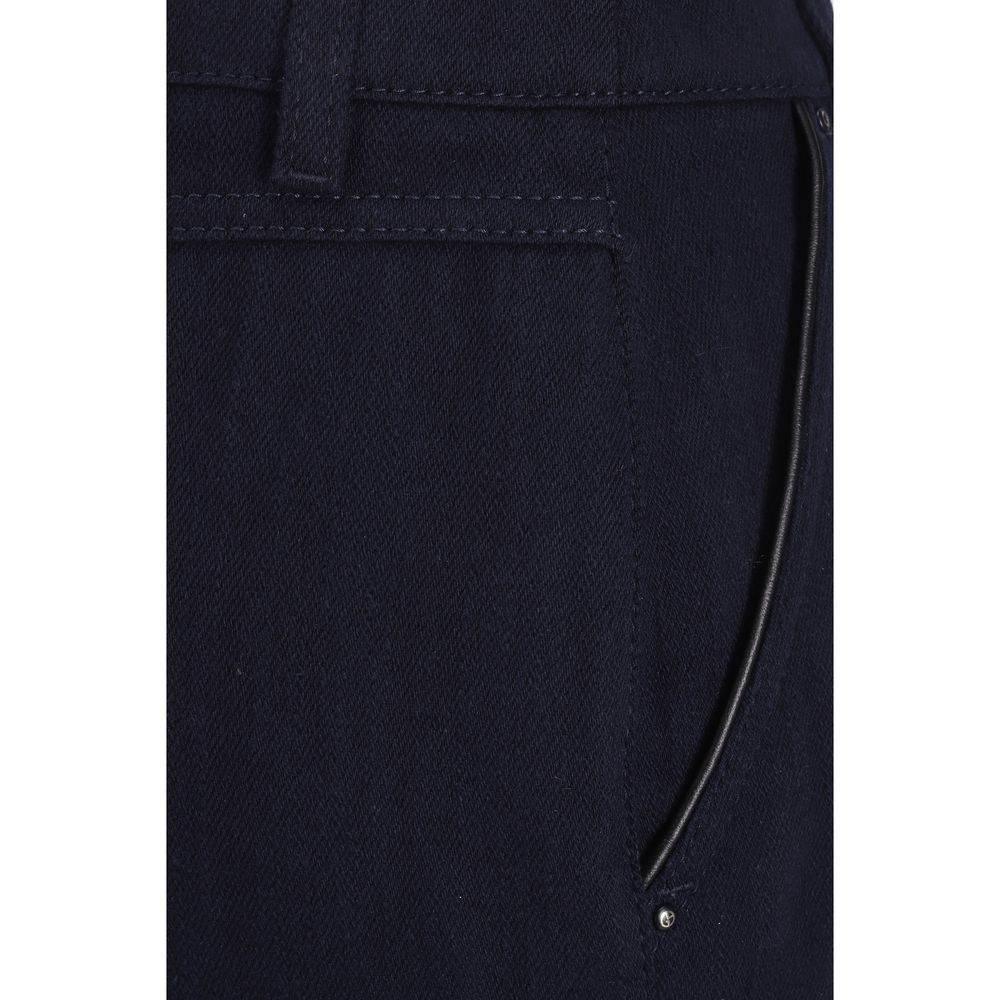 Giorgio Armani Blue Cotton Skirt - Hilstor