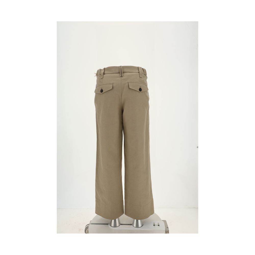 Brunello Cucinelli Cotton Pants - Hilstor